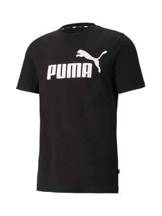 تیشرت مشکی مردانه لوگو Ess Logo Tee پوما Puma بوفه